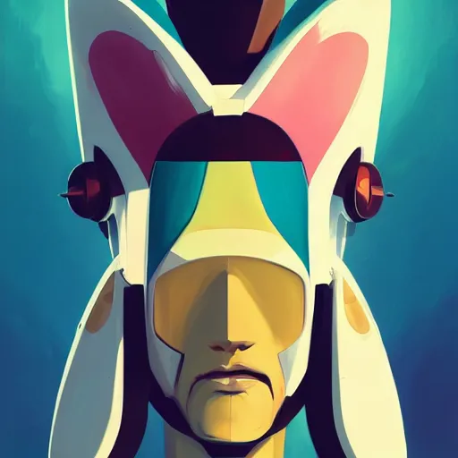 Image similar to face icon stylized minimalist space dandy, loftis, cory behance hd by jesper ejsing, by rhads, makoto shinkai and lois van baarle, ilya kuvshinov, rossdraws global illumination