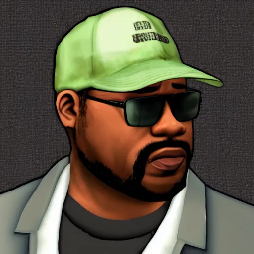 Image similar to big smoke from gta san andreas