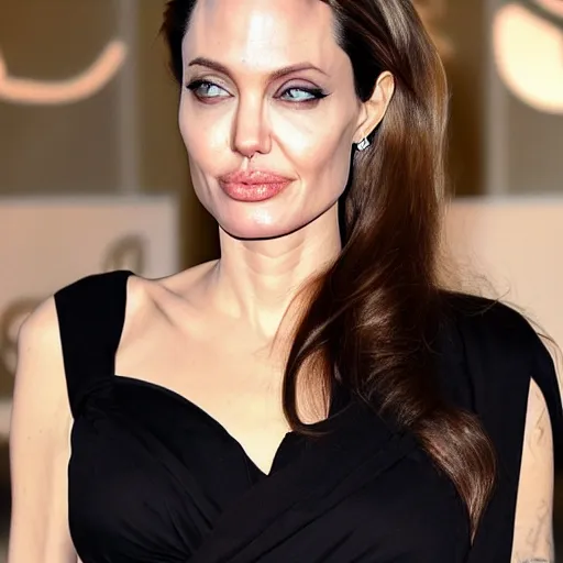 Image similar to angelina jolie is an ( orange )