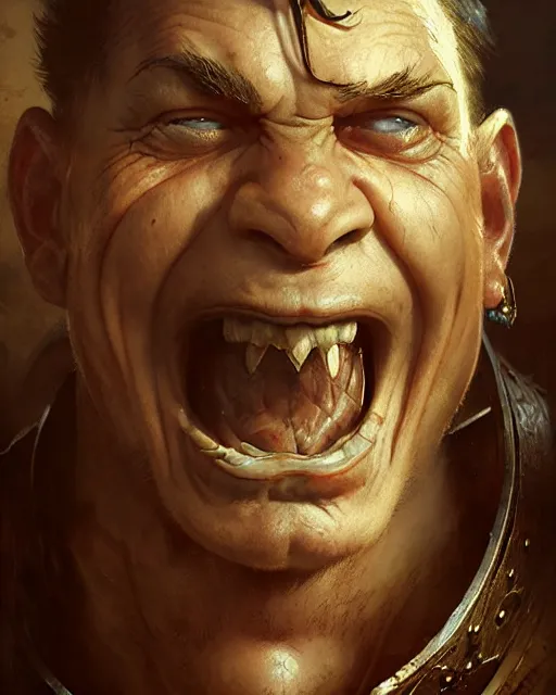 Image similar to scrappy popeye, fantasy character portrait, ultra realistic, concept art, intricate details, highly detailed by greg rutkowski, gaston bussiere, craig mullins, simon bisley