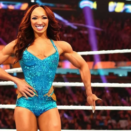 Image similar to sasha banks from wwe