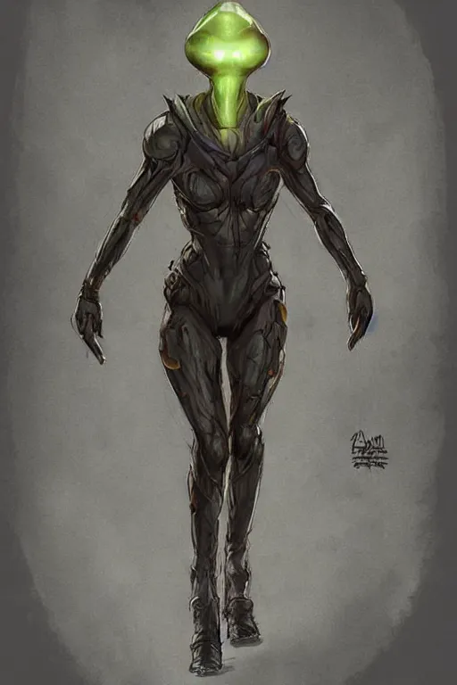 Image similar to full body alien female concept art, humanoid form, insect based, digital art, in the style of ben lol, brian sum, ramil sunga, herbert lowis, furio tedesschi, christopher cao, frederic daoust, joe botardo, artstation, pinterest, deviantart, photoshop, unreal engine