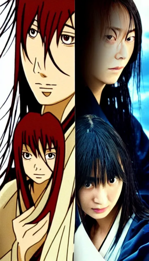 Image similar to the two complementary forces that make up all aspects and phenomena of life, from Kenshin