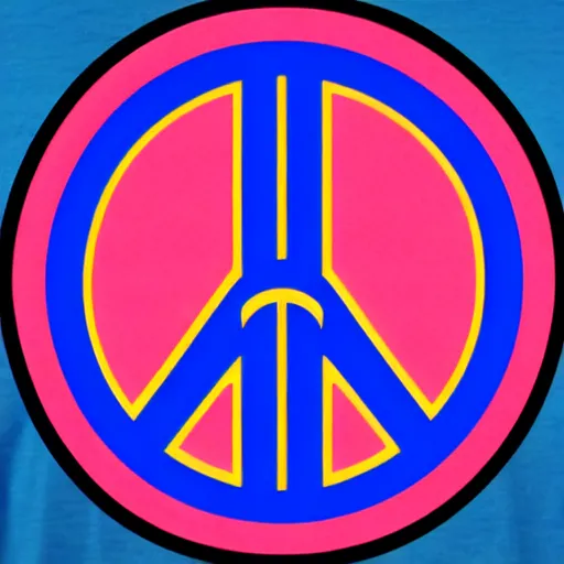 Image similar to futuristic peace sign