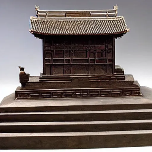 Image similar to Bronze computers of the Qin Dynasty.