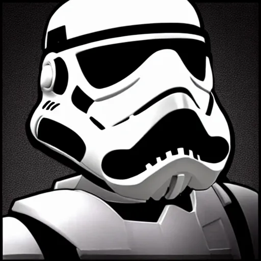 Image similar to storm trooper robocop war