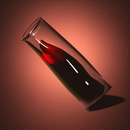 Prompt: matt lablanc inside a wine bottle body, 3 d, octane render