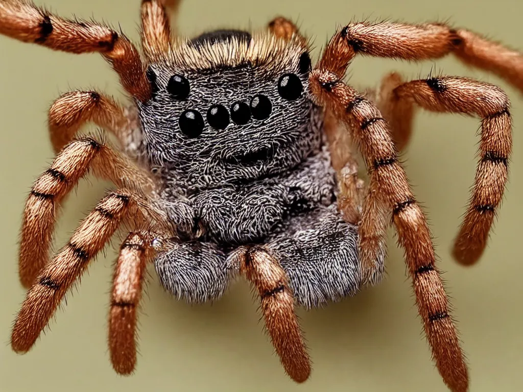 Image similar to close up shots of cute spider