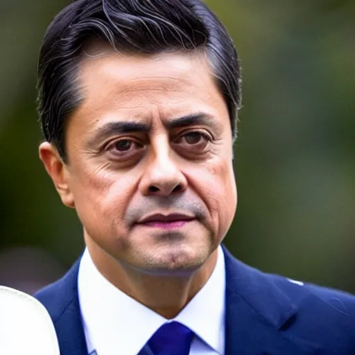 Prompt: Enrique Peña Nieto as Homelander