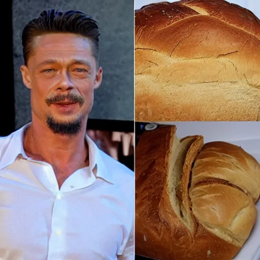 Image similar to bread pitt