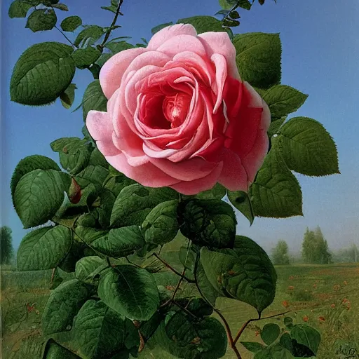 Image similar to rose by ivan shishkin