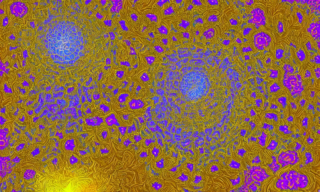 Image similar to mandelbrot 3 d volume fractal mandala ceramic chakra digital color stylized concept substance patern texture natural color scheme, global illumination ray tracing hdr fanart arstation by sung choi and eric pfeiffer and gabriel garza and casper konefal