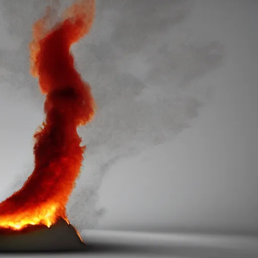 Prompt: fire tornado. 8 k render.