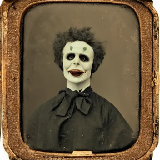 Image similar to freakshow of deformed actors daguerreotype