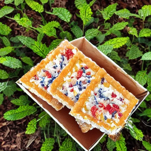 Image similar to Kellogg’s Pop Tarts growing on a bush