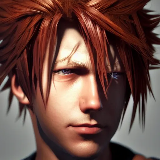 photo realistic image of axel from kingdom hearts,, Stable Diffusion