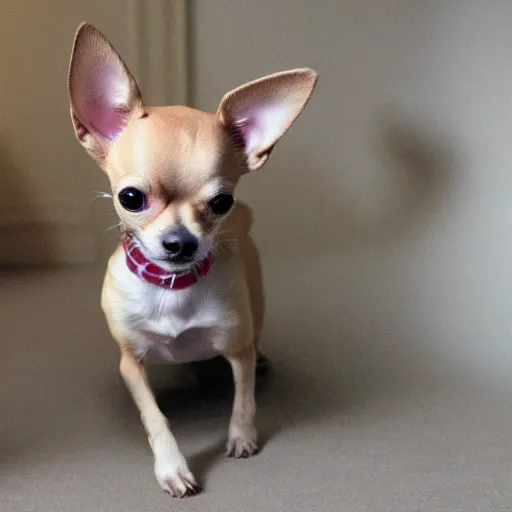 Image similar to chihuahua holding a camera