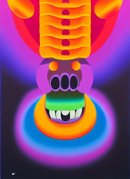 Image similar to yugioh monster by shusei nagaoka, kaws, david rudnick, airbrush on canvas, pastell colours, cell shaded, 8 k