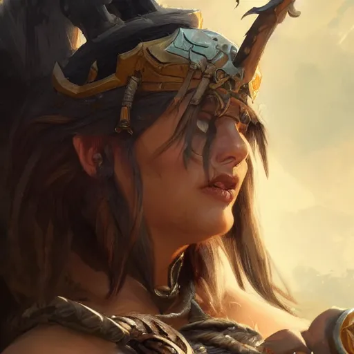 Image similar to sven henrich as a barbarian, closeup, d & d, fantasy, intricate, elegant, highly detailed, digital painting, artstation, concept art, matte, sharp focus, illustration, hearthstone, art by artgerm and greg rutkowski and alphonse mucha