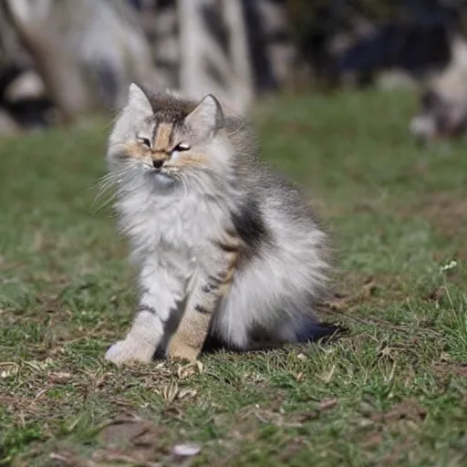 Prompt: God's perfect killing machines, but they weigh 10 pounds and are cute and furry