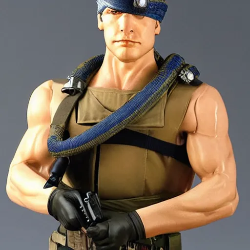 Image similar to Serpent as Solid Snake