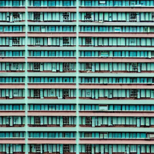 Image similar to Kowloon apartment facade texture