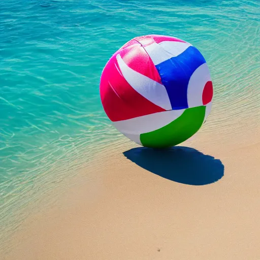 Image similar to beach ball in the ocean