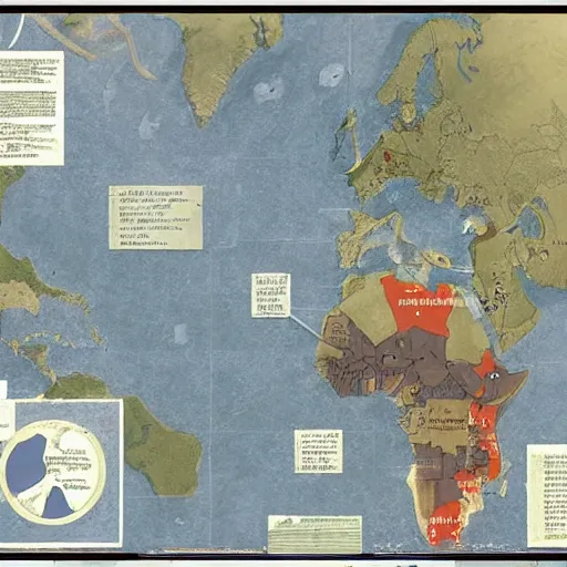 Image similar to general battle plan for the invasion of the soviet union in 1 9 4 0 the plan is mark with a blue line present the movement by greg rutkowski