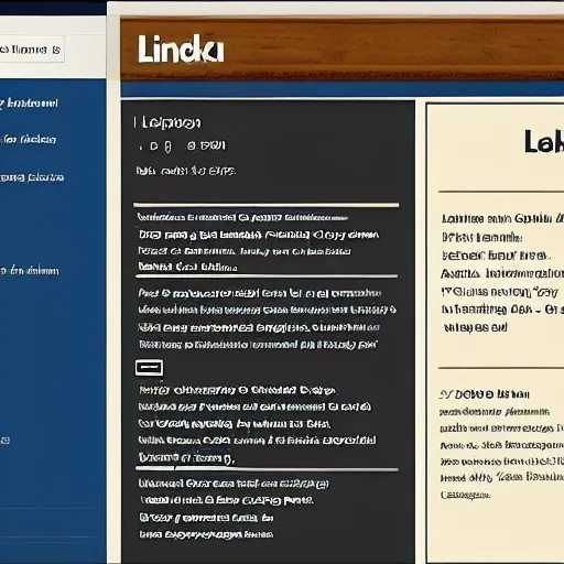 Prompt: screenshot of a linkedin profile from 1 8 0 1