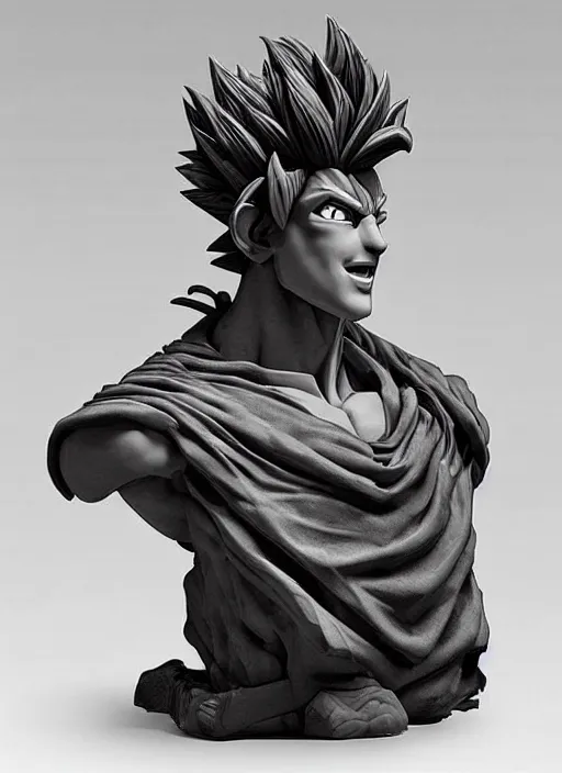 STL file Gogeta super saiyan 4 wall art 🎨・3D printable model to