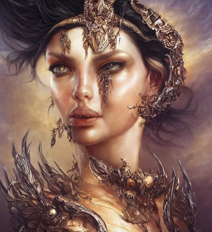 Image similar to unreal engine render + a goddess, smooth, coherent, high detailed, by Karol Bak, featured on artstation, instagram HD, unreal engine