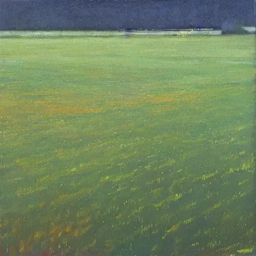 Image similar to “field with rain and lightning oil panting”