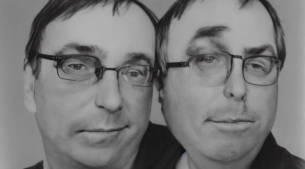 Prompt: portrait of Linus Torvalds taked by Richard Avedon