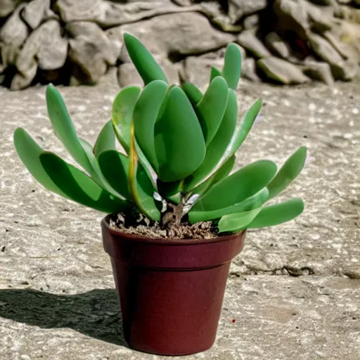 Image similar to dead jade plant