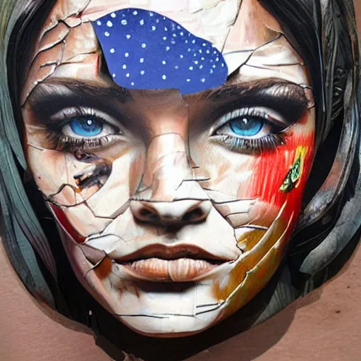 Prompt: a sculpture of the Earth, by Sandra Chevrier