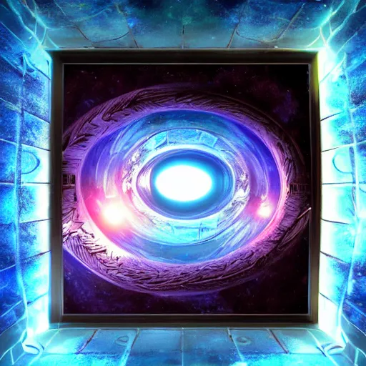 Prompt: portal to another universe