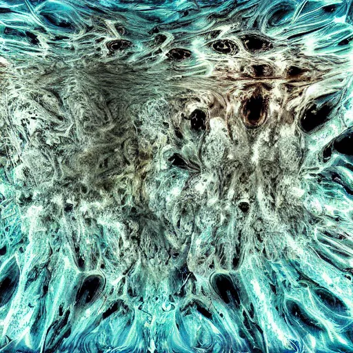 Image similar to melted liquephotographs submerged digitalart