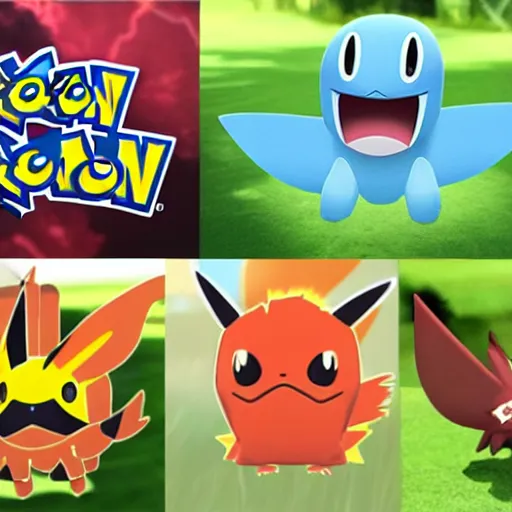 Image similar to new pokemons