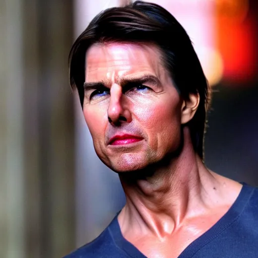 Image similar to Tom Cruise as Morbius
