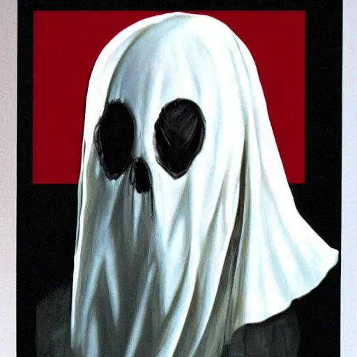 Image similar to Ghostface from scream