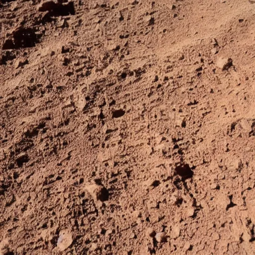 Image similar to faint virgin mary ghost imprint mars soil