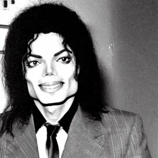 Image similar to photograph of michael jackson at age 6 3