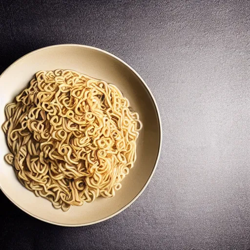 Image similar to Ramen noodles, HD, studio lighting, 8K, hyper realistic, michelin 5 star, award winning photo