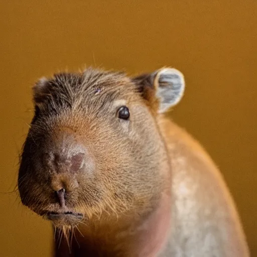 Prompt: capybara in the shape of a toaster