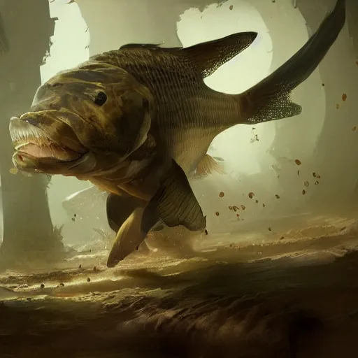 Prompt: plecostomus, sharp focus, illustration, highly detailed, digital painting, concept art, matte, art by ruan jia and wlop and greg rutkowski, masterpiece