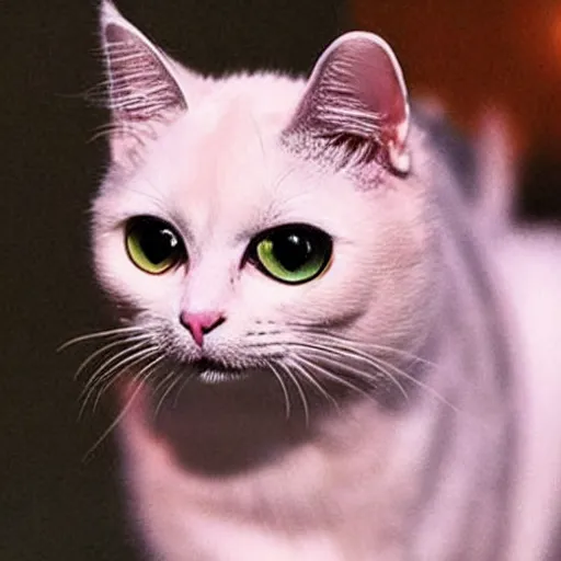 Prompt: a cat looks like nicki minaj