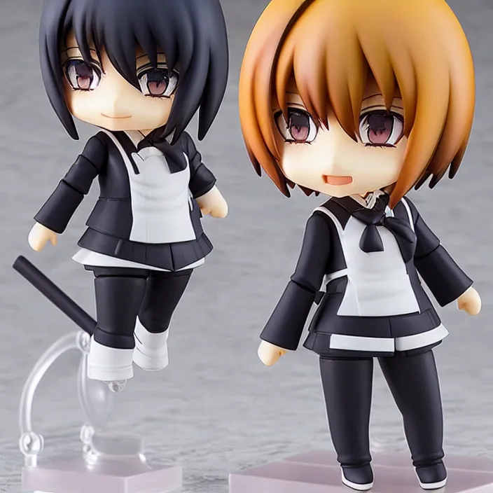 Prompt: bunta fujiwara, an anime nendoroid of bunta fujiwara, figurine, detailed product photo