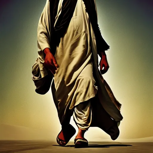 Image similar to taliban, painting by emanuele dascanio and robin eley