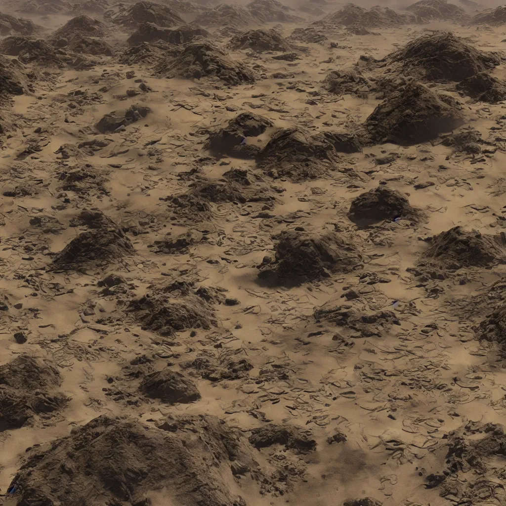 Prompt: terraforming machine, Dune Denis Villeneuve