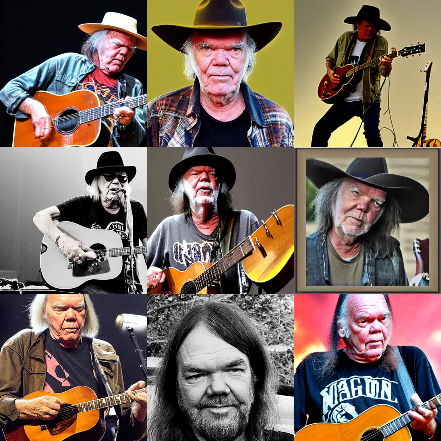 Prompt: sam neil young